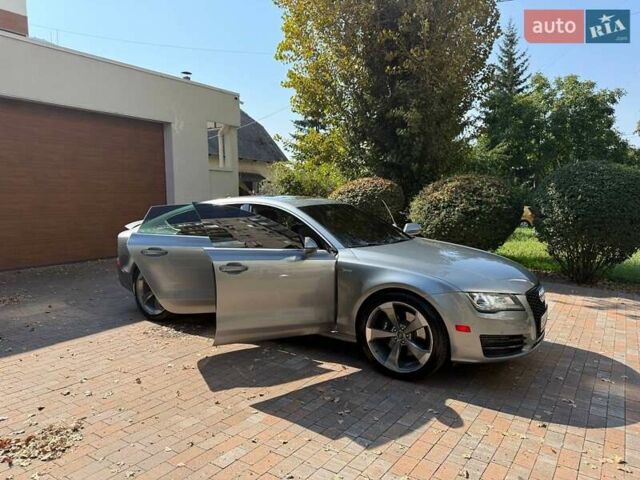 Серый Ауди A7 Sportback, объемом двигателя 3 л и пробегом 255 тыс. км за 12750 $, фото 46 на Automoto.ua