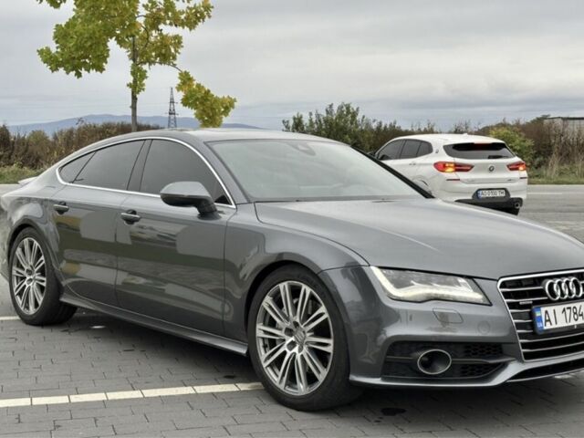 Серый Ауди A7 Sportback, объемом двигателя 3 л и пробегом 163 тыс. км за 16000 $, фото 5 на Automoto.ua