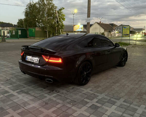 Серый Ауди A7 Sportback, объемом двигателя 2.97 л и пробегом 262 тыс. км за 17300 $, фото 12 на Automoto.ua