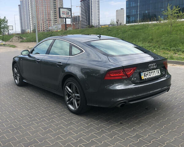 Серый Ауди A7 Sportback, объемом двигателя 3 л и пробегом 121 тыс. км за 20500 $, фото 5 на Automoto.ua