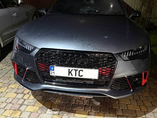 Сірий Ауді A7 Sportback, об'ємом двигуна 3 л та пробігом 209 тис. км за 19500 $, фото 2 на Automoto.ua