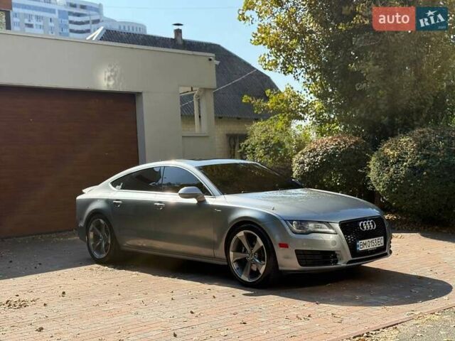Серый Ауди A7 Sportback, объемом двигателя 3 л и пробегом 255 тыс. км за 12750 $, фото 4 на Automoto.ua