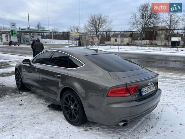 Серый Ауди A7 Sportback, объемом двигателя 2.77 л и пробегом 220 тыс. км за 11500 $, фото 15 на Automoto.ua