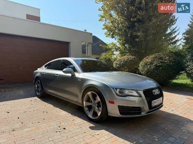 Серый Ауди A7 Sportback, объемом двигателя 3 л и пробегом 255 тыс. км за 12750 $, фото 60 на Automoto.ua