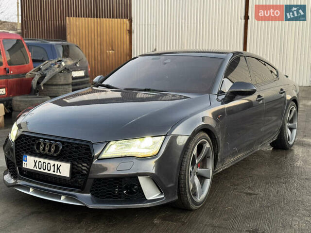 Серый Ауди A7 Sportback, объемом двигателя 3 л и пробегом 330 тыс. км за 17500 $, фото 5 на Automoto.ua