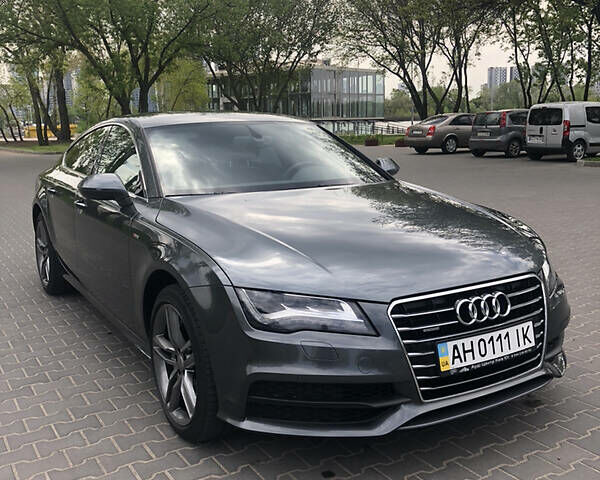 Серый Ауди A7 Sportback, объемом двигателя 3 л и пробегом 121 тыс. км за 20500 $, фото 12 на Automoto.ua