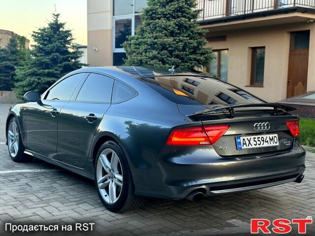 Серый Ауди A7 Sportback, объемом двигателя 3 л и пробегом 176 тыс. км за 20500 $, фото 5 на Automoto.ua