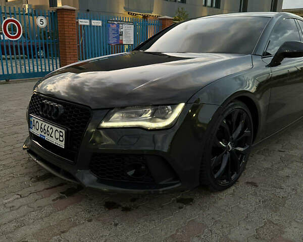 Серый Ауди A7 Sportback, объемом двигателя 2.97 л и пробегом 262 тыс. км за 17300 $, фото 17 на Automoto.ua