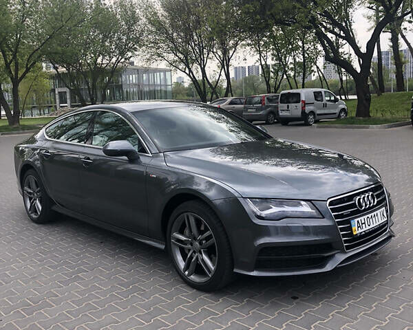 Сірий Ауді A7 Sportback, об'ємом двигуна 3 л та пробігом 121 тис. км за 20500 $, фото 11 на Automoto.ua