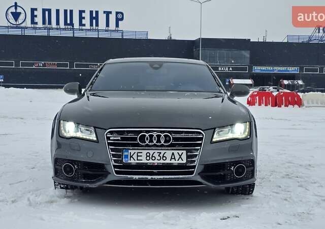 Серый Ауди A7 Sportback, объемом двигателя 2.97 л и пробегом 250 тыс. км за 19900 $, фото 5 на Automoto.ua