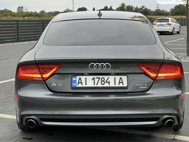 Серый Ауди A7 Sportback, объемом двигателя 3 л и пробегом 163 тыс. км за 16000 $, фото 8 на Automoto.ua