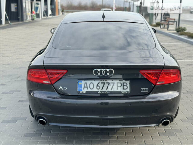 Серый Ауди A7 Sportback, объемом двигателя 3 л и пробегом 288 тыс. км за 21500 $, фото 68 на Automoto.ua