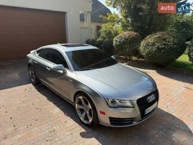Серый Ауди A7 Sportback, объемом двигателя 3 л и пробегом 255 тыс. км за 12750 $, фото 51 на Automoto.ua