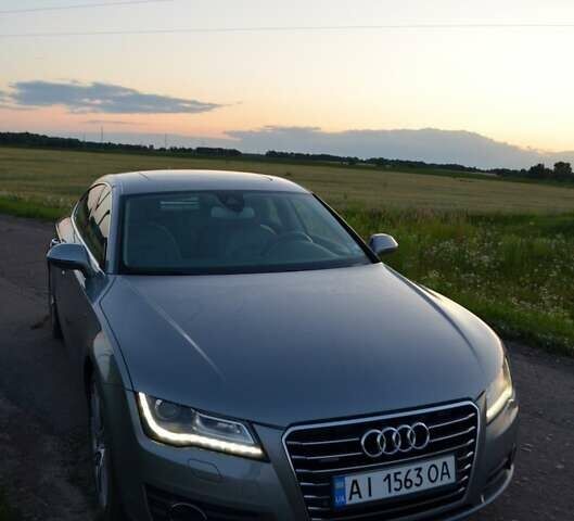 Серый Ауди A7 Sportback, объемом двигателя 3 л и пробегом 163 тыс. км за 19900 $, фото 2 на Automoto.ua