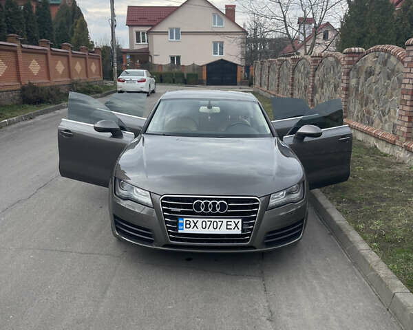 Сірий Ауді A7 Sportback, об'ємом двигуна 2.77 л та пробігом 182 тис. км за 16700 $, фото 7 на Automoto.ua