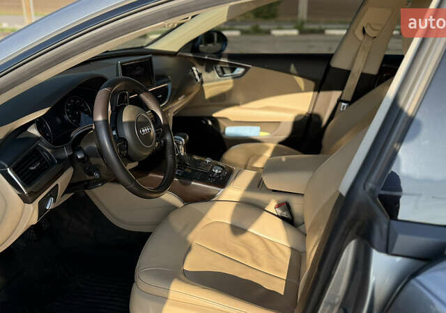 Серый Ауди A7 Sportback, объемом двигателя 3 л и пробегом 180 тыс. км за 16500 $, фото 10 на Automoto.ua