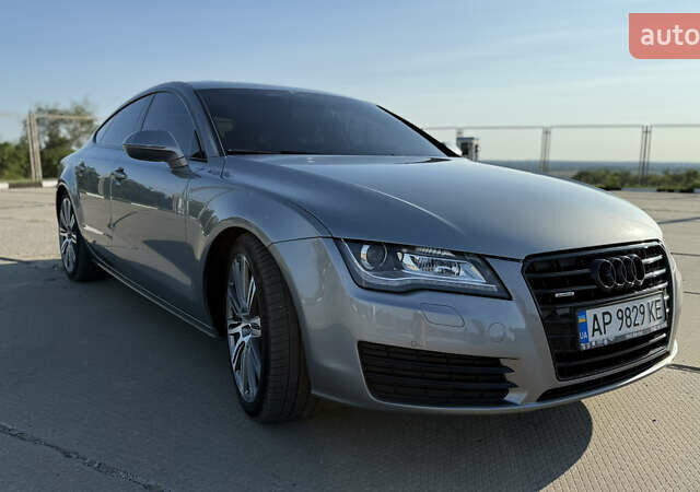 Серый Ауди A7 Sportback, объемом двигателя 3 л и пробегом 180 тыс. км за 16500 $, фото 7 на Automoto.ua