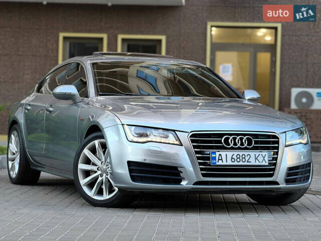 Серый Ауди A7 Sportback, объемом двигателя 3 л и пробегом 250 тыс. км за 15900 $, фото 10 на Automoto.ua