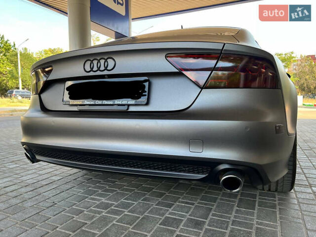 Серый Ауди A7 Sportback, объемом двигателя 3 л и пробегом 134 тыс. км за 22500 $, фото 6 на Automoto.ua