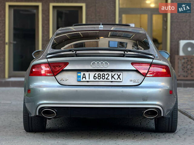 Серый Ауди A7 Sportback, объемом двигателя 3 л и пробегом 250 тыс. км за 15900 $, фото 4 на Automoto.ua