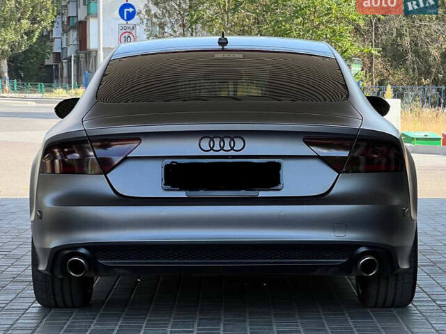 Серый Ауди A7 Sportback, объемом двигателя 3 л и пробегом 134 тыс. км за 22500 $, фото 4 на Automoto.ua