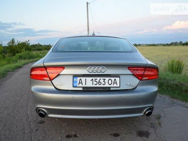 Серый Ауди A7 Sportback, объемом двигателя 3 л и пробегом 163 тыс. км за 19900 $, фото 5 на Automoto.ua