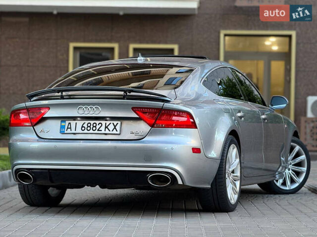 Серый Ауди A7 Sportback, объемом двигателя 3 л и пробегом 250 тыс. км за 15900 $, фото 5 на Automoto.ua