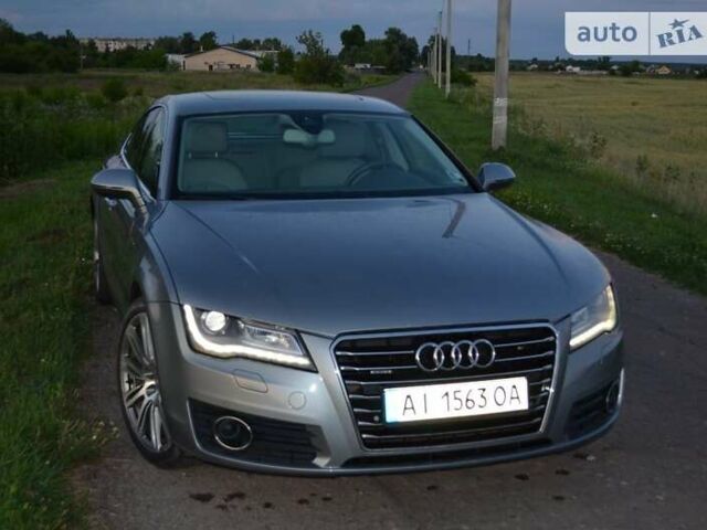 Серый Ауди A7 Sportback, объемом двигателя 3 л и пробегом 163 тыс. км за 19900 $, фото 10 на Automoto.ua