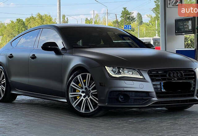 Серый Ауди A7 Sportback, объемом двигателя 3 л и пробегом 134 тыс. км за 22500 $, фото 1 на Automoto.ua