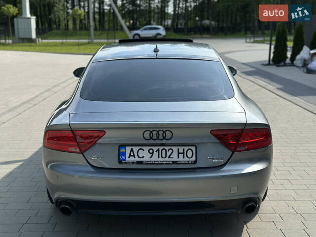 Сірий Ауді A7 Sportback, об'ємом двигуна 3 л та пробігом 230 тис. км за 16500 $, фото 108 на Automoto.ua