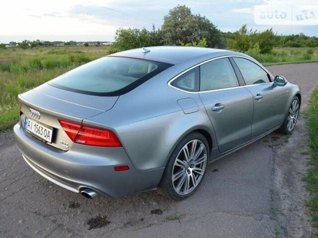 Серый Ауди A7 Sportback, объемом двигателя 3 л и пробегом 163 тыс. км за 19900 $, фото 6 на Automoto.ua