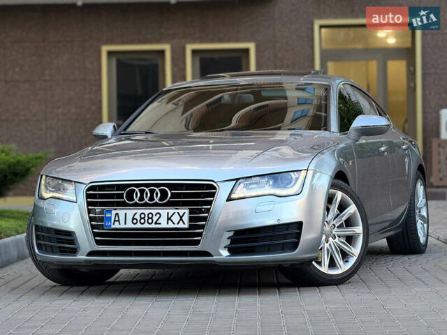 Серый Ауди A7 Sportback, объемом двигателя 3 л и пробегом 250 тыс. км за 15900 $, фото 7 на Automoto.ua