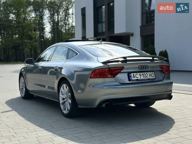 Сірий Ауді A7 Sportback, об'ємом двигуна 3 л та пробігом 230 тис. км за 16500 $, фото 13 на Automoto.ua