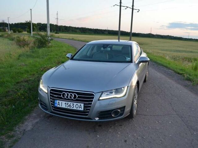 Серый Ауди A7 Sportback, объемом двигателя 3 л и пробегом 163 тыс. км за 19900 $, фото 3 на Automoto.ua