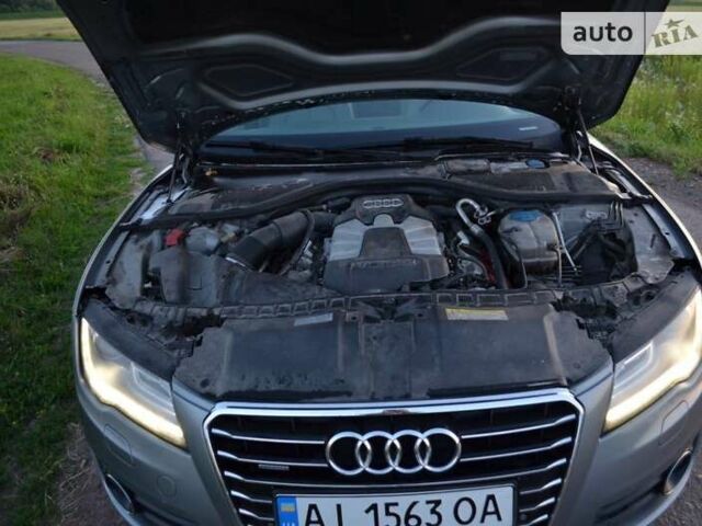 Серый Ауди A7 Sportback, объемом двигателя 3 л и пробегом 163 тыс. км за 19900 $, фото 25 на Automoto.ua