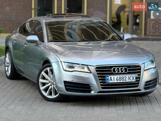 Серый Ауди A7 Sportback, объемом двигателя 3 л и пробегом 250 тыс. км за 15900 $, фото 11 на Automoto.ua