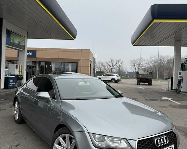 Сірий Ауді A7 Sportback, об'ємом двигуна 3 л та пробігом 170 тис. км за 13900 $, фото 7 на Automoto.ua