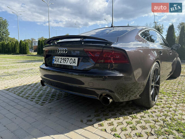 Серый Ауди A7 Sportback, объемом двигателя 3 л и пробегом 194 тыс. км за 23300 $, фото 4 на Automoto.ua