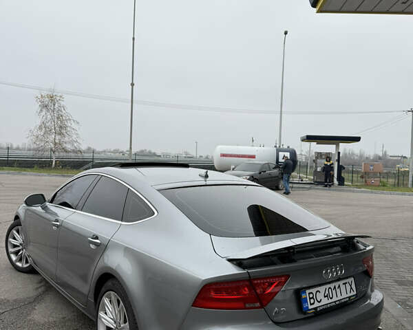 Сірий Ауді A7 Sportback, об'ємом двигуна 3 л та пробігом 170 тис. км за 13900 $, фото 11 на Automoto.ua