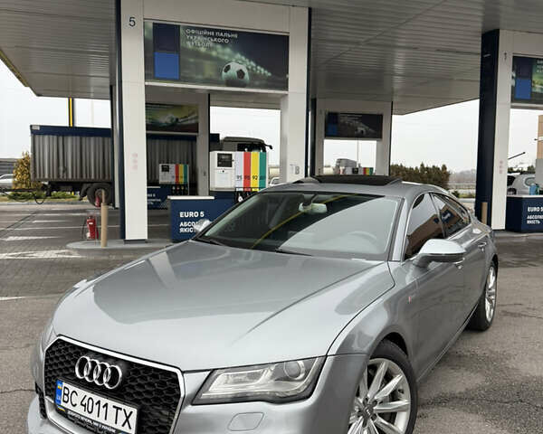 Сірий Ауді A7 Sportback, об'ємом двигуна 3 л та пробігом 170 тис. км за 13900 $, фото 13 на Automoto.ua