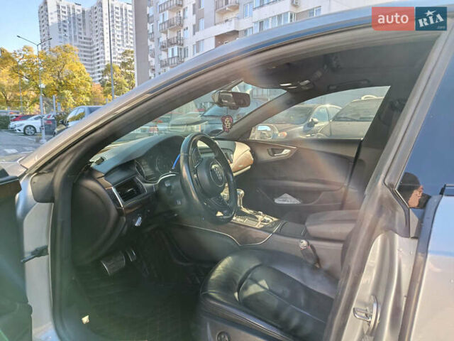 Сірий Ауді A7 Sportback, об'ємом двигуна 3 л та пробігом 178 тис. км за 17300 $, фото 4 на Automoto.ua