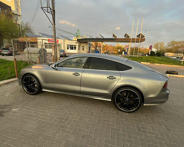 Серый Ауди A7 Sportback, объемом двигателя 3 л и пробегом 130 тыс. км за 14700 $, фото 9 на Automoto.ua