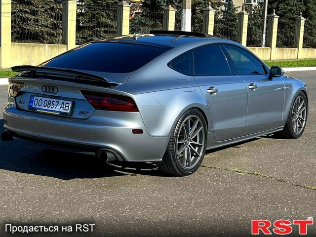 Сірий Ауді A7 Sportback, об'ємом двигуна 3 л та пробігом 165 тис. км за 26500 $, фото 4 на Automoto.ua