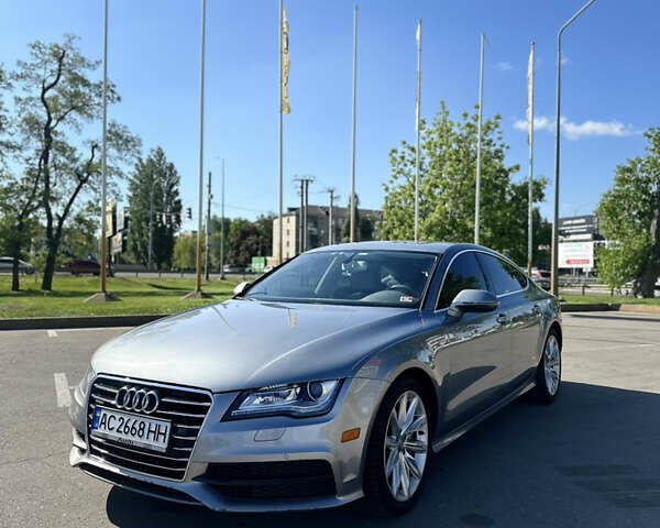 Серый Ауди A7 Sportback, объемом двигателя 3 л и пробегом 113 тыс. км за 19300 $, фото 2 на Automoto.ua