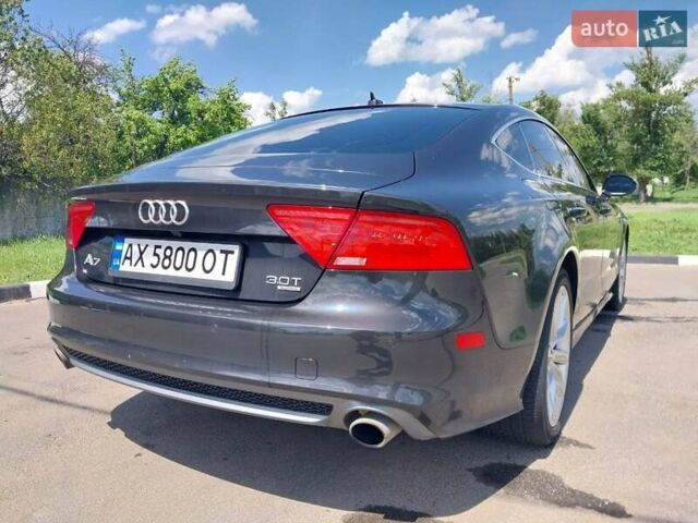 Серый Ауди A7 Sportback, объемом двигателя 3 л и пробегом 192 тыс. км за 18000 $, фото 6 на Automoto.ua