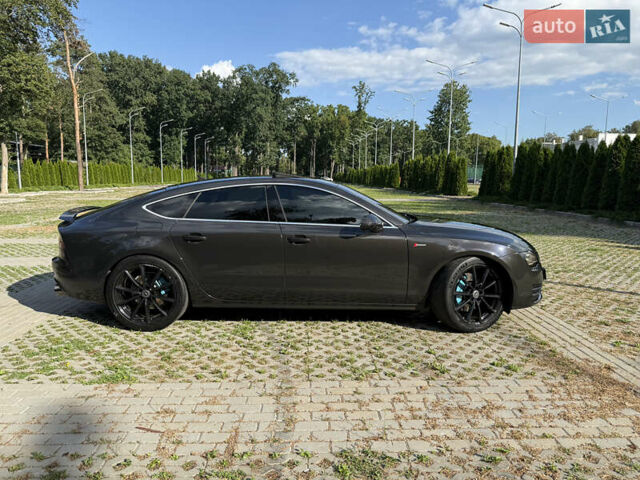 Серый Ауди A7 Sportback, объемом двигателя 3 л и пробегом 194 тыс. км за 23300 $, фото 12 на Automoto.ua