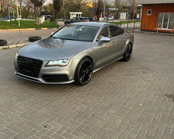 Серый Ауди A7 Sportback, объемом двигателя 3 л и пробегом 130 тыс. км за 14700 $, фото 7 на Automoto.ua