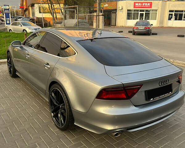 Серый Ауди A7 Sportback, объемом двигателя 3 л и пробегом 130 тыс. км за 14700 $, фото 5 на Automoto.ua