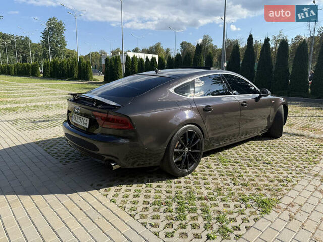 Серый Ауди A7 Sportback, объемом двигателя 3 л и пробегом 194 тыс. км за 23300 $, фото 3 на Automoto.ua