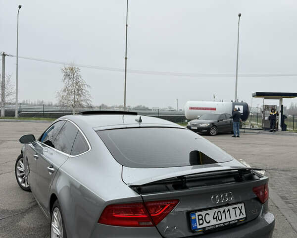 Сірий Ауді A7 Sportback, об'ємом двигуна 3 л та пробігом 170 тис. км за 13900 $, фото 10 на Automoto.ua